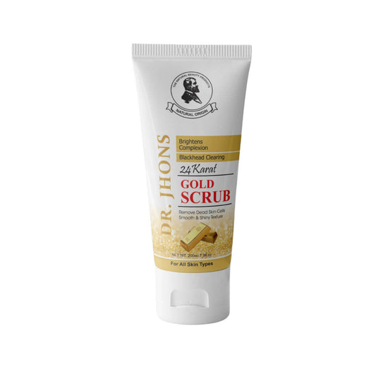 24k GOLD SCRUB - Dr Jhons Skin Care