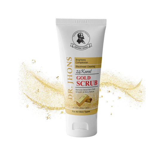 24k GOLD SCRUB - Dr Jhons Skin Care