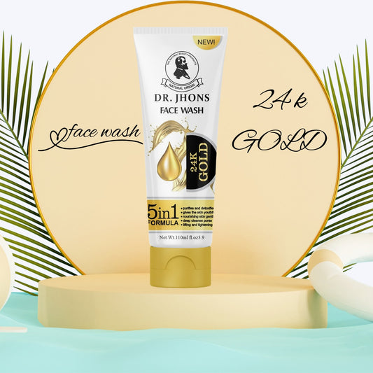 24K GOLD FACE WASH - Dr Jhons Skin Care