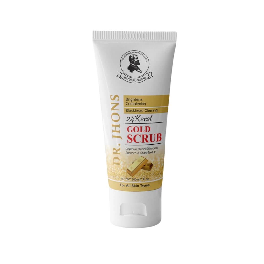 24k GOLD SCRUB - Dr Jhons Skin Care