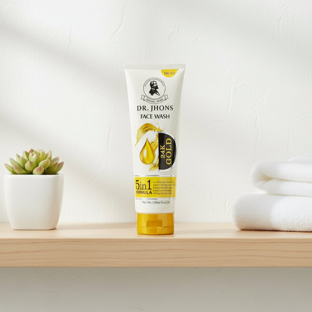24K GOLD FACE WASH - Dr Jhons Skin Care