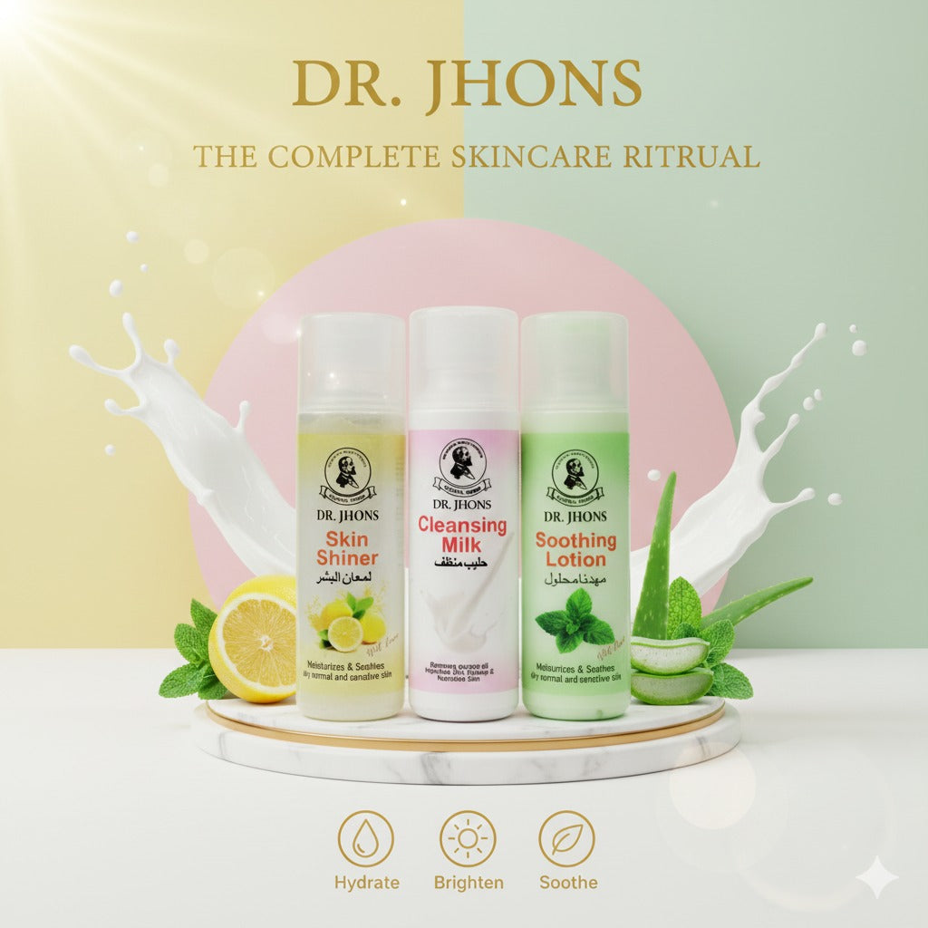 SOOTHING, SHINER, CLEANSING MILK - Dr Jhons Skin Care