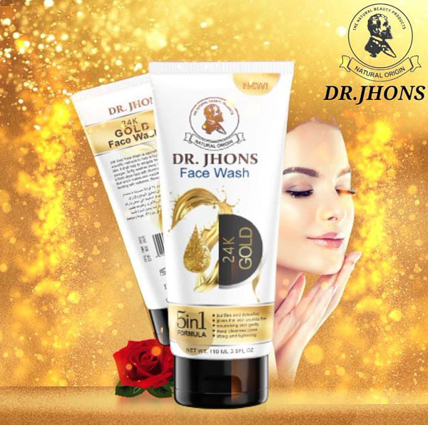 24K GOLD FACE WASH - Dr Jhons Skin Care