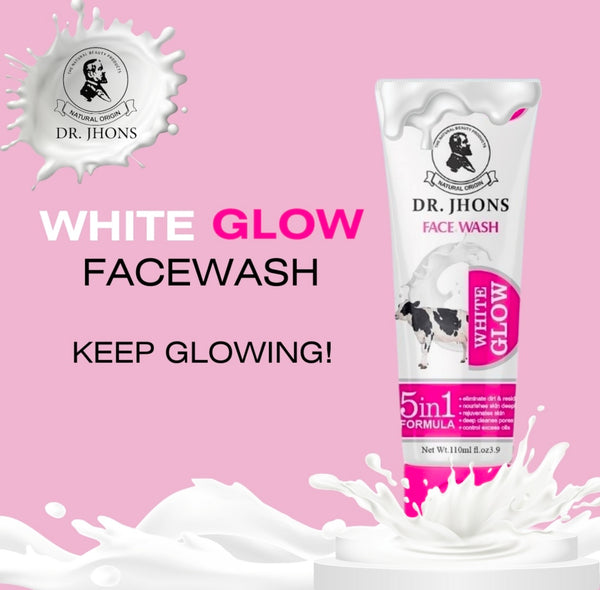White Glow Face Wash – 5 in 1 Formula - DR. JHONS Skin Care