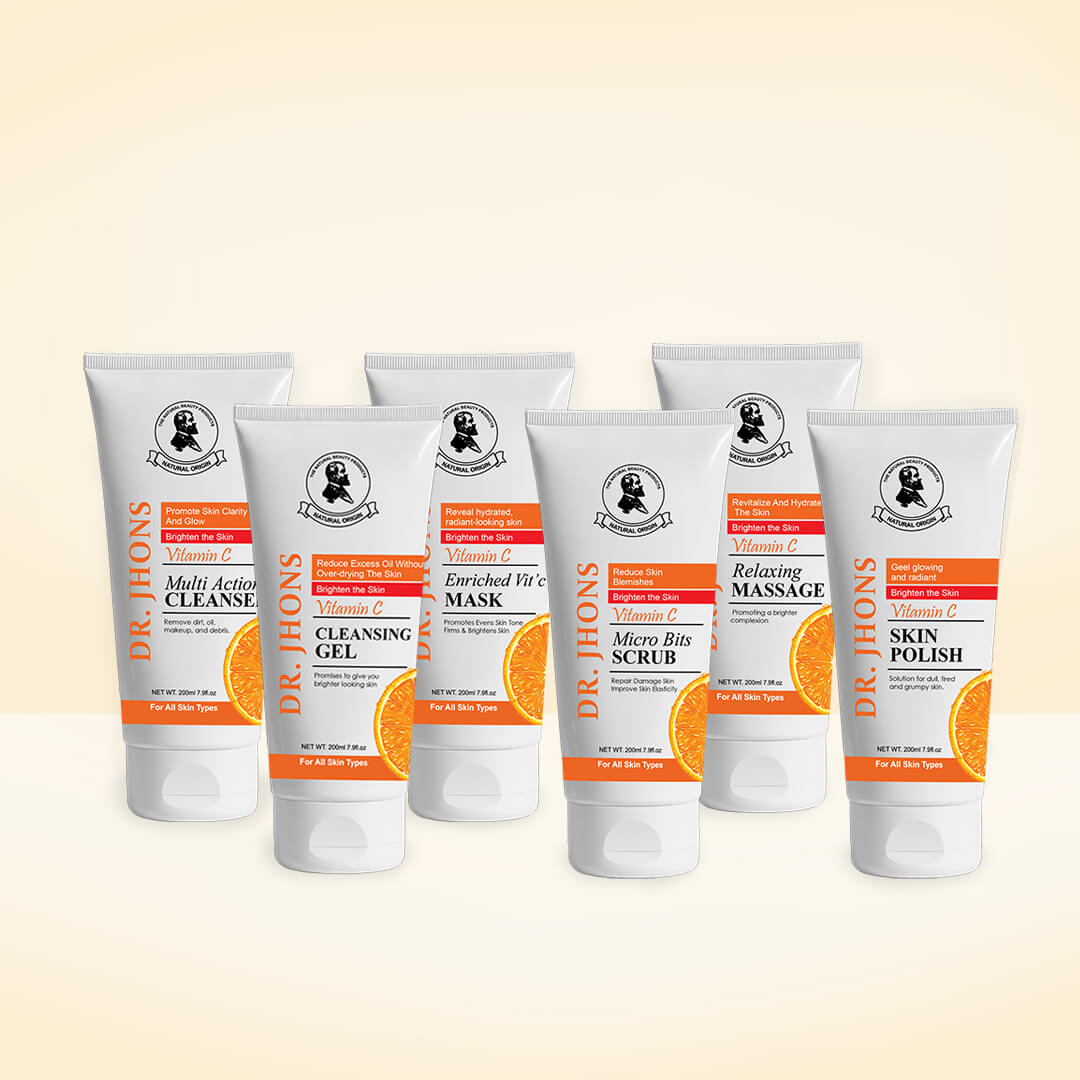 VITAMIN C FACIAL TUBE SET - Dr Jhons Skin Care