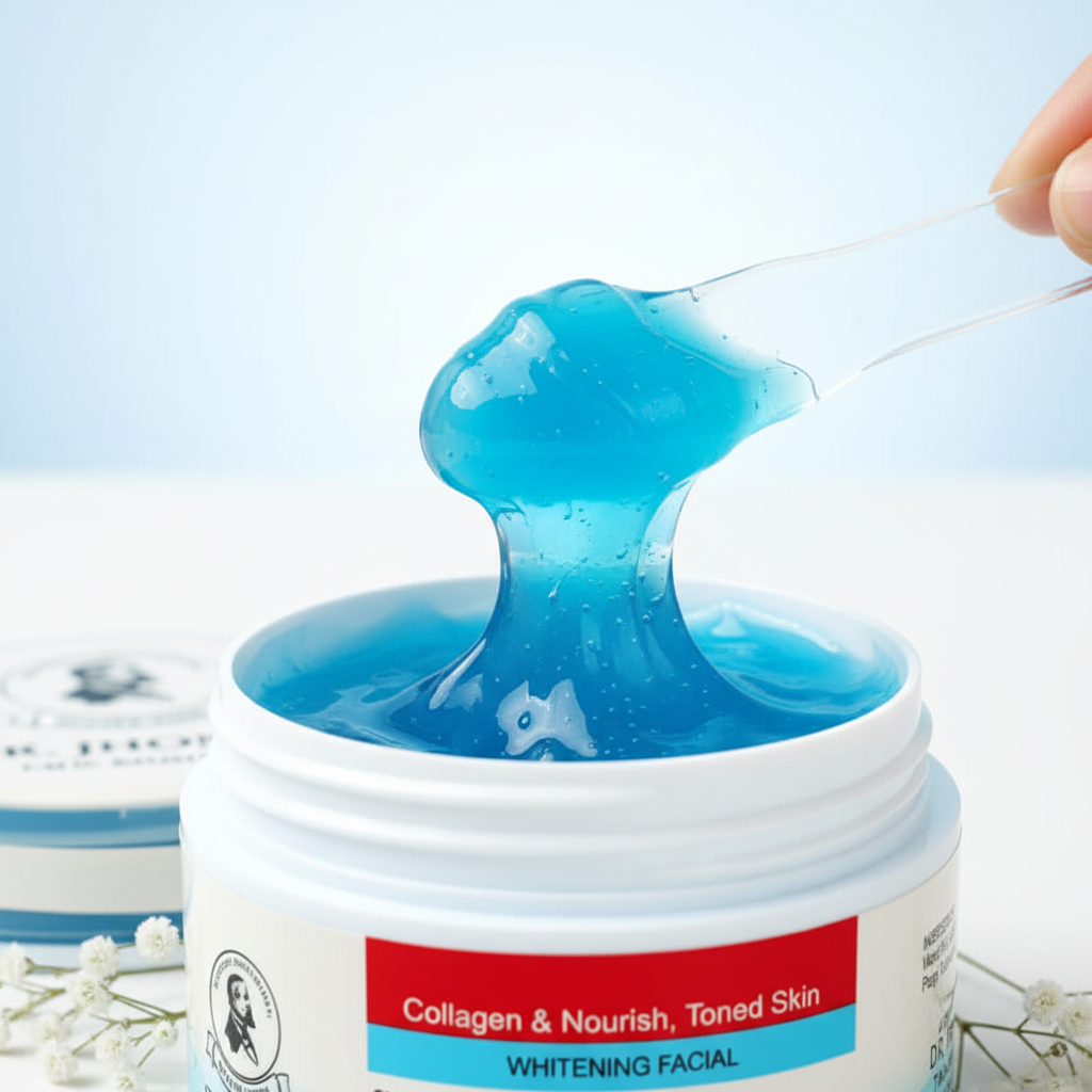 Blue Gel Texture Detail