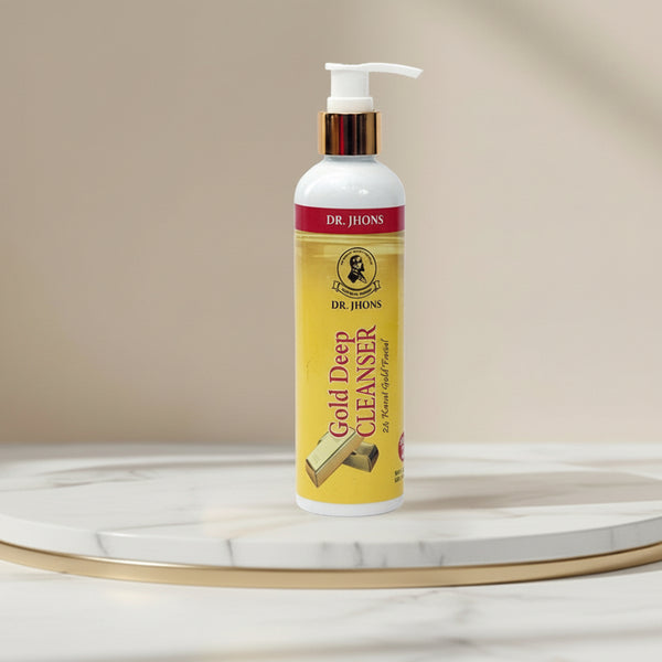 24K GOLD DEEP CLEANSER - Dr Jhons Skin Care