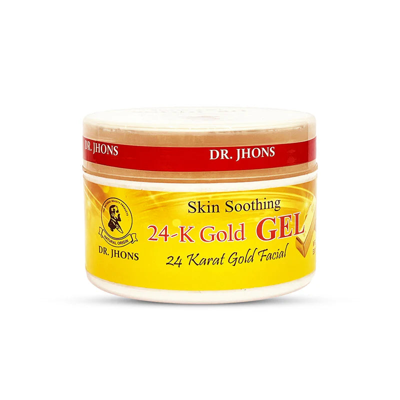 24K GOLD GEL CLEANSER - Dr Jhons Skin Care