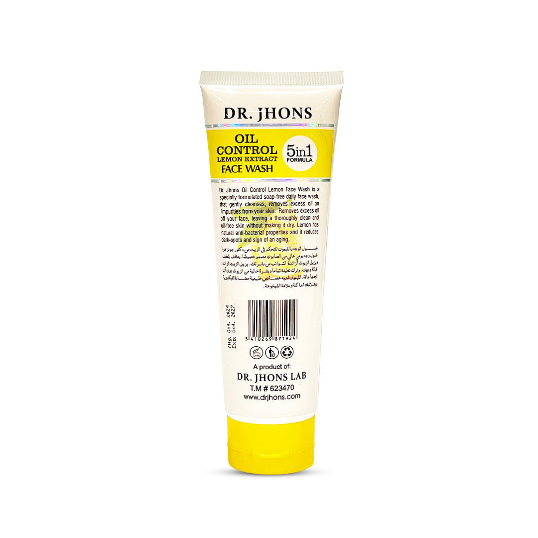 OIL CONTROL FACE WASH - Dr Jhons Skin Care