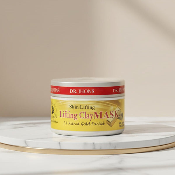24K GOLD CLAY MASK - Dr Jhons Skin Care