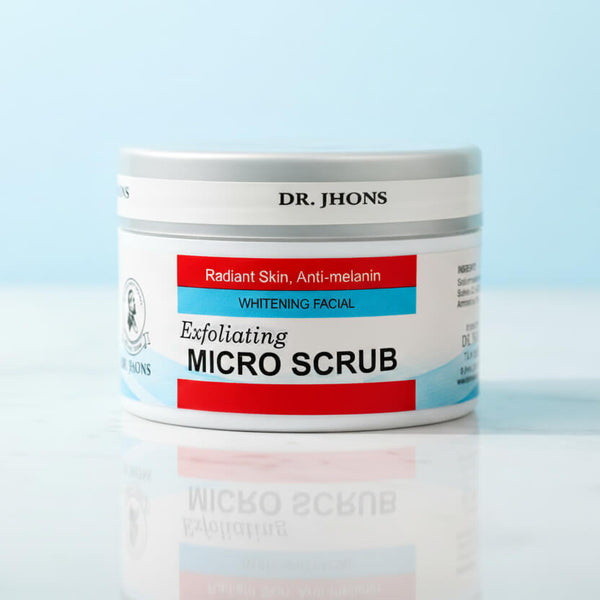 WHITENING FACIAL MICRO SCRUB - Dr Jhons Skin Care