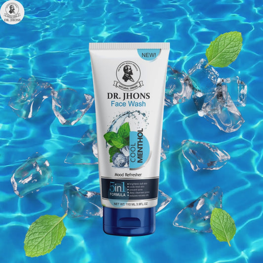 Cool Menthol Face Wash – 5 in 1 Formula
